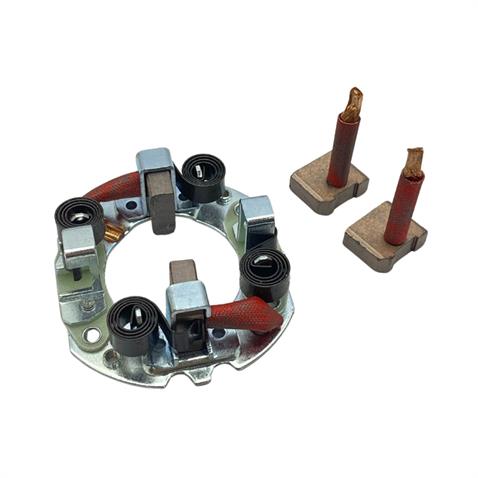 24V MARŞ KÖMÜR YUVASI HITACHI TİPİ (4 KÖMÜRLÜ) (TERS) ISUZU NKR/NPR 