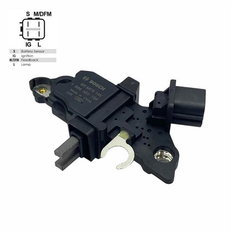 BOSCH 12V KÖMÜRLÜ KONJEKTÖR F00M (YAN SOKET 4 FİŞ) TOYOTA