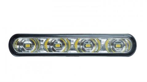 MARELLI 12V-24V GÜNDÜZ SÜRÜŞ LAMBASI 4-LEDLİ (126*29) (FONKSİYONLU) (2 AD)