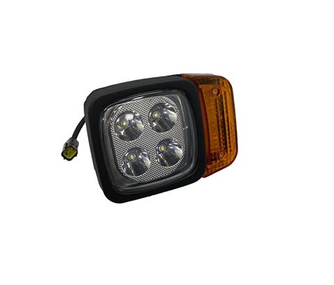 12V-24V FAR SİNYALLİ LED (ARKADAN BAĞLANTILI-SOKETLİ) CATERPILLAR-HİDROMEK-JCB-VOLVO İŞ MAKİNASI SOL