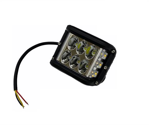 10V-48V LED BAR OFF-ROAD ÇİFT SIRA SARI (12 LEDLİ 36 W) SARI ÇAKARLI