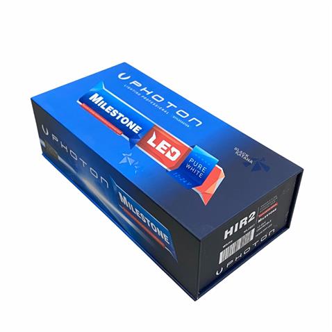 PHOTON 12V-24V HIR2 CSP LED XENON FAR AMPUL SETİ BLACK KATANA 6000K 12000 LÜMEN CANBUS (9012)