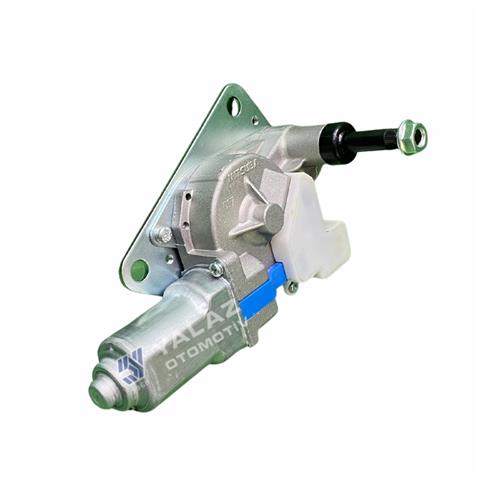 24V SİLECEK MOTORU TEK MİLLİ 90° KABİN