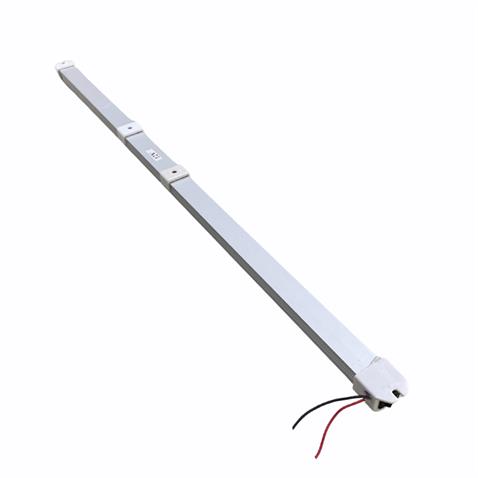 12V FLORESAN TAVAN LAMBASI LEDLİ BEYAZ ANAHTARLI (BUZLU CAM) (47 CM)