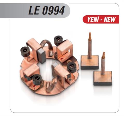 MEGA 24V MARŞ KÖMÜR YUVASI ISKRA TİPİ (4 KÖMÜRLÜ) 4 KW MAN 