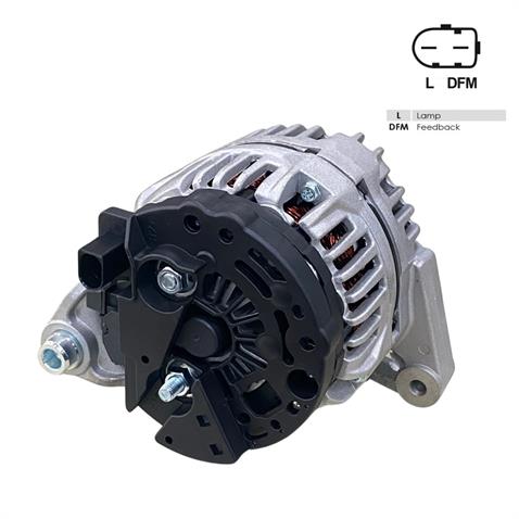 12V ALTERNATÖR DİNAMO BOSCH TİPİ 90 A (L-DFM) AUDI-SEAT-SKODA-VW