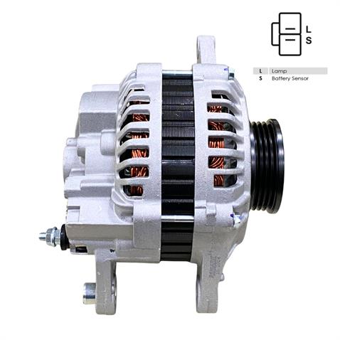 12V ALTERNATÖR DİNAMO 85 A (2 FİŞ) (L-S) HYUNDA ACCENT/EXCEL/SONATA-MITSUBISHI COLT/GALANT/LANCER