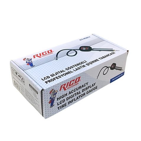 LASTİK ŞİŞİRME HAVA JAKI (BASINÇ ÖLÇERLİ) (0-150 psi / 0-10 bar) (DİJİTAL)