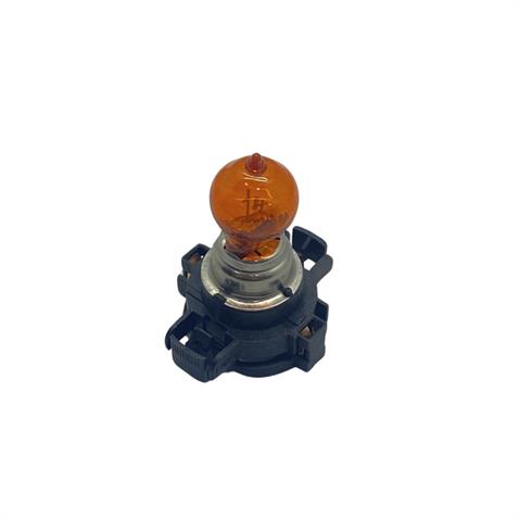 12V SİNYAL AMPULÜ SOKETLİ SARI PY24W