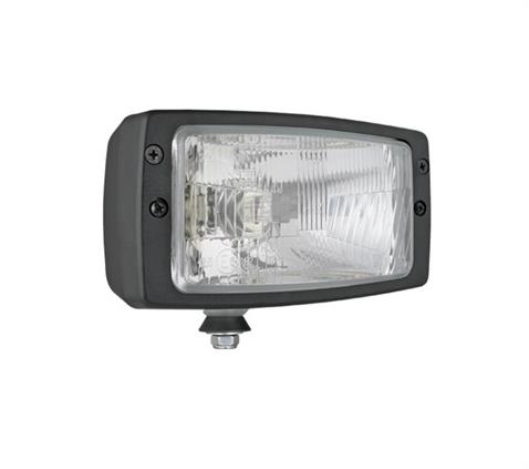 12V FAR KOMPLE DİKDÖRTGEN PARKLI (53-H4 P43T AMPULLÜ) BMC-VOLVO İŞ MAKİNASI 