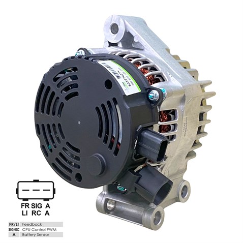 12V ALTERNATÖR DİNAMO MARELLI-DENSO TİPİ 105 A (FR-SIG-A) FORD C-MAX/FIESTA/FOCUS BENZİNLİ 1999-2012