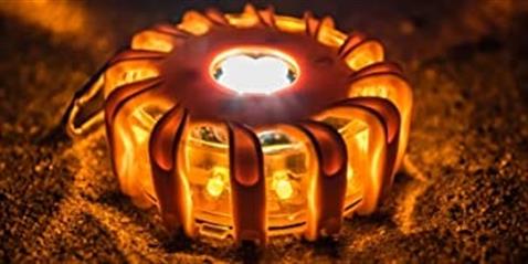 OSRAM LEDLİ İKAZ LAMBASI MIKNATISLI-PİLLİ SARI-BEYAZ (3 FONKSİYONLU) (110*42 MM)