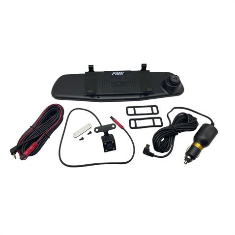 ARAÇ YOL KAYIT KAMERASI DİKİZ AYNALI ÖN-ARKA ÇİFT KAMERALI GECE GÖRÜŞLÜ (ÇAKMAK FİŞLİ) FULL HD 32 GB