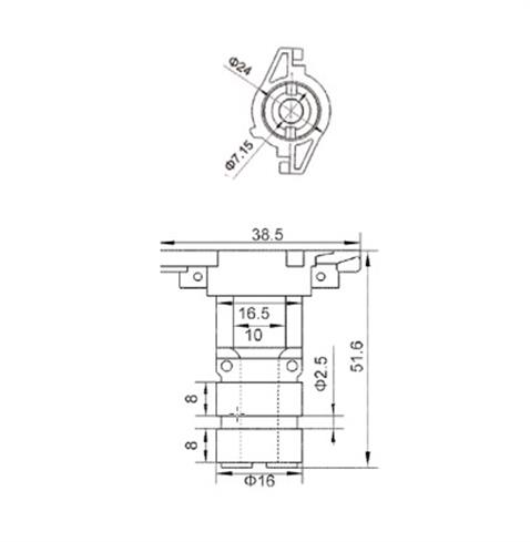 SEG ALTERNATÖR ROTOR BAKIRI BOSCH TİPİ (İÇTEN SOĞUTMALI) (70 A -140 A) ORJ.