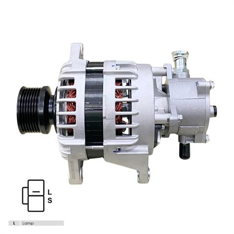 24V ALTERNATÖR DİNAMO 80 A SEG TİPİ (TEK FİŞ) (L) (VAKUMLU) ISUZU NPR 75/NQR 90 EURO 6 4HE1 4HF1