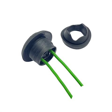 FRISTOM 12V-24V GÖZ-AYNA ALTI-GÜNDÜZ SÜRÜŞ LAMBASI LED YEŞİL (ÇAP:20 MM) E9