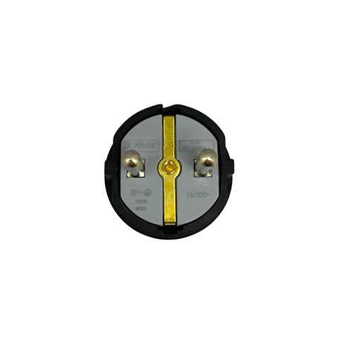 220V-240V ERKEK FİŞ (PRİZ) (1X16A) (KAUÇUK) (TOPRAKLI) UPS