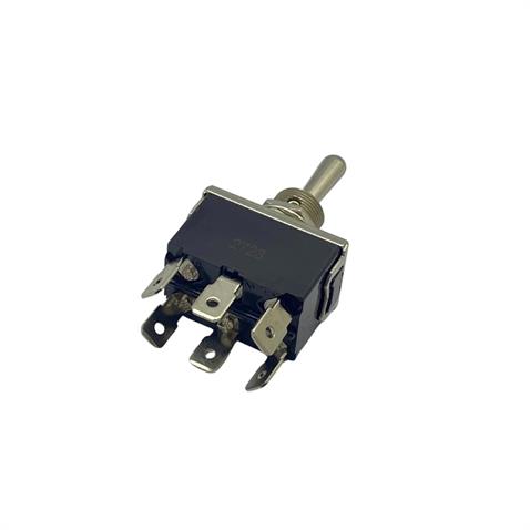 SAĞ-SOL ANAHTAR METAL ÇİFT TARAFA YAYLI (ON)-OFF-(ON) (6 UÇLU)