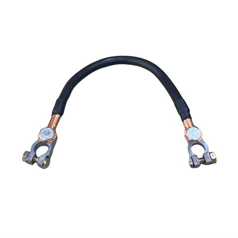 AKÜ ARA BAĞLANTI KABLOSU 50 MM (KUTUP BAŞLI) (450 MM) SİYAH