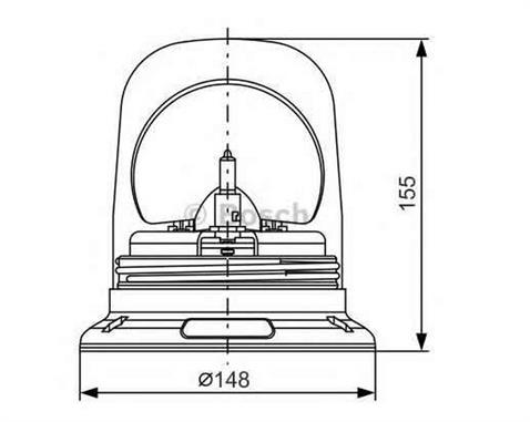 BOSCH 12V DÖNER LAMBA RE-60 B (H21) SARI