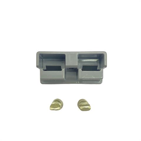 600V AKÜ SOKETİ 50A (GRİ) (ÇAP:36 BOY:48 MM)