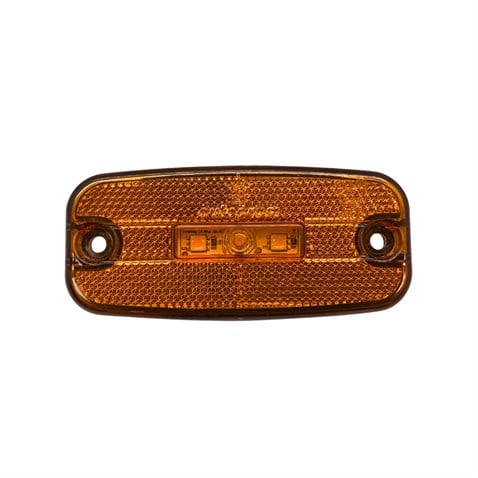 24V DORSE YAN SİNYAL LAMBA SİDE MARKER (3 LEDLİ) (DIŞA BAĞLANTI) (OVAL) (110*50 MM)