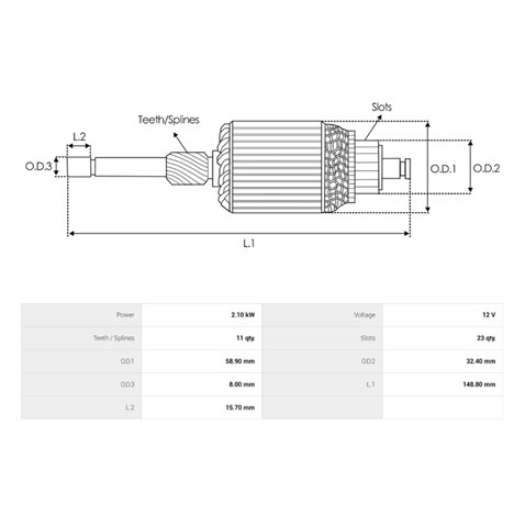 12V MARŞ KOLLEKTÖRÜ BOSCH TİPİ 11 DİŞ FIAT DUCATO/FORD V347 /PEUGEOT BOXER 2008 >