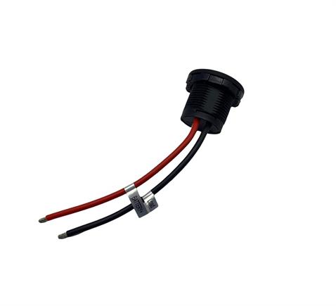 6V-33V DİJİTAL AMPERMETRE (KABLOLU) (26 MM)