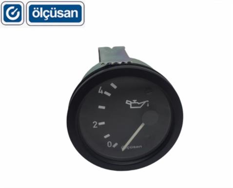 ÖLÇÜSAN 24V YAĞ SAATİ 5 BAR 60 MM