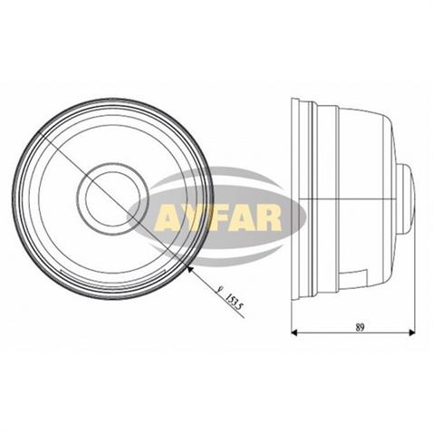 STOP LAMBASI YUVARLAK (3 FONKSİYONLU) (KIRMIZI-SARI) UNIVERSAL (PLAKALI) MAN TİPİ