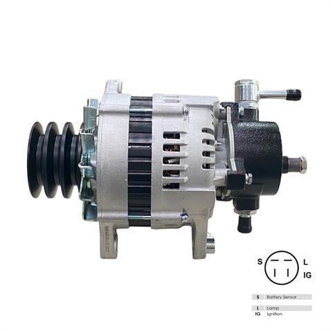 24V ALTERNATÖR DİNAMO 45 A (3 FİŞ) (S-L-IG) ISUZU CHAMPION OTOBÜS