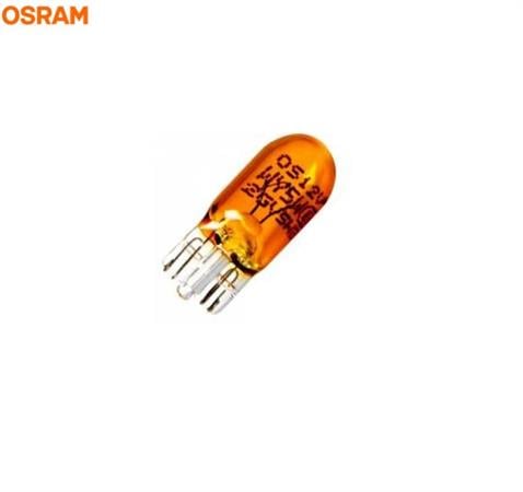 OSRAM 12V DİPSİZ AMPUL T10 5W SARI
