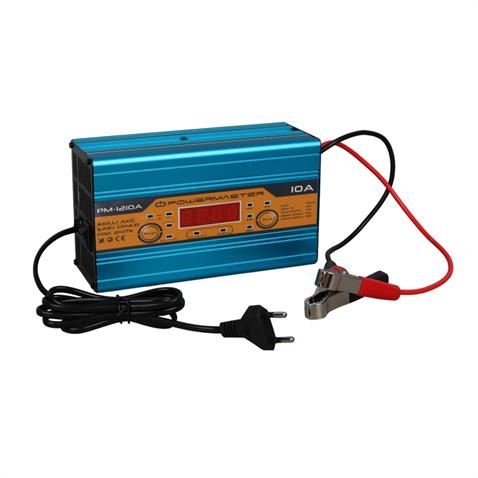 PM-1210A 12V ŞARJ REDRESÖRÜ (AKILLI AKÜ ŞARJ CİHAZI) (DİJİTAL GÖSTERGELİ) OTOMATİK 10 A