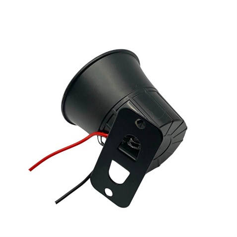 12V ELECTRONIC ALARM SİRENİ TEK SESLİ 20W