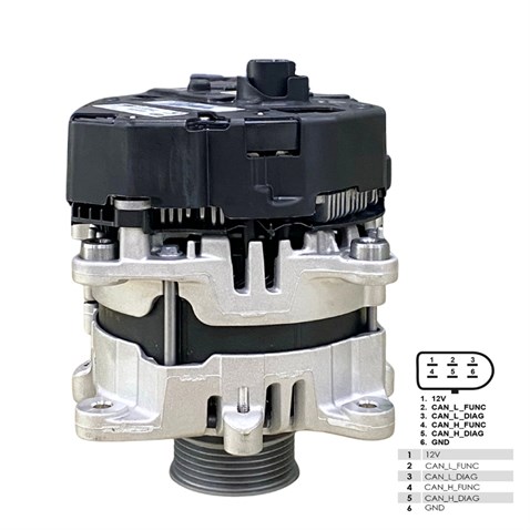VALEO 48V ALTERNATÖR DİNAMO 250 A AUDI A3/Q3-CUPRA-SEAT LEON-SKODA OCTAVIA IV-VW GOLF VIII 2019 >