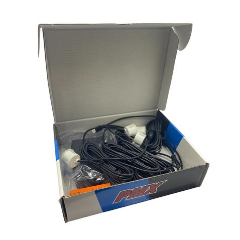 PARK SENSÖRÜ SES İKAZLI+OVAL GÖSTERGELİ (SES AYARLI) (22 MM) BEYAZ