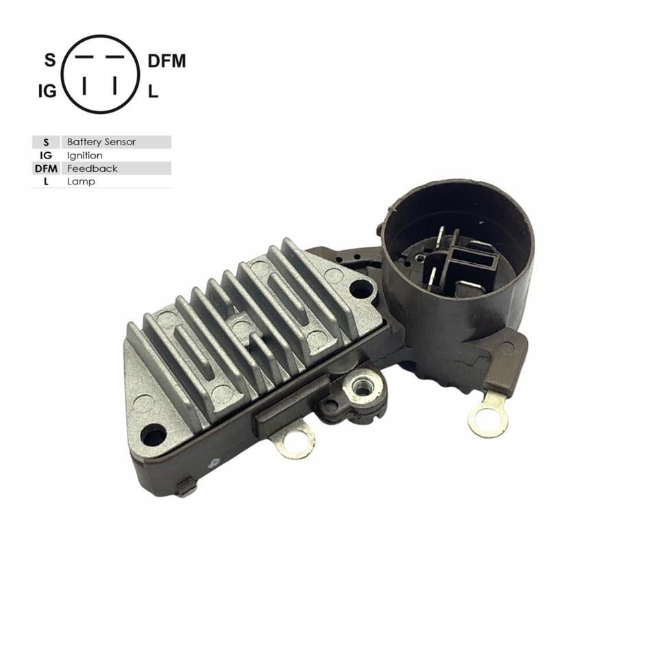 12V KÖMÜRLÜ KONJEKTÖR (4 FİŞ DİK SOKETLİ) (FR-IG-L-S) HONDA ACCORD/CIVIC 1988-1995