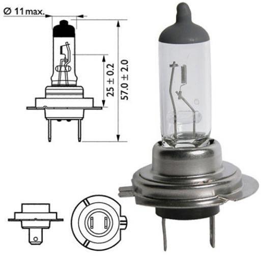 TRIFA 24V H7 AMPUL 70W GERMANY