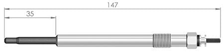 11.5V KIZDIRMA BUJİSİ FORD TRANSİT V184 (ET.1 GERMANY)