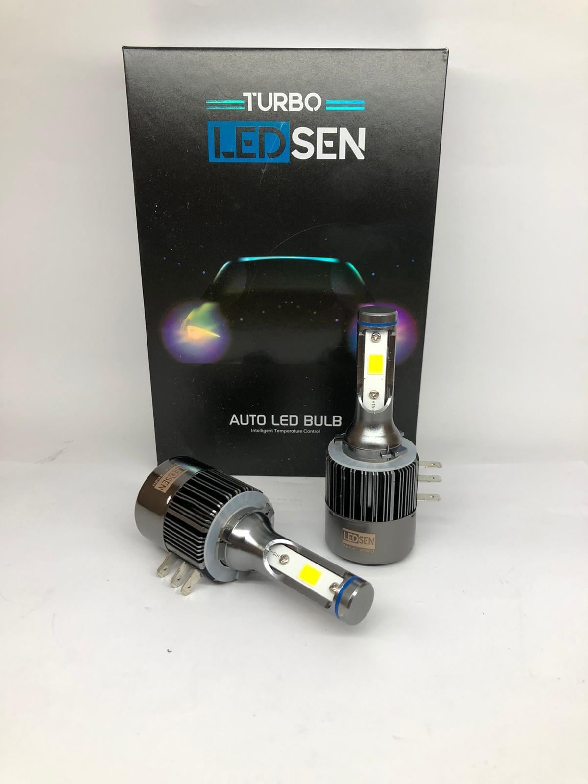 12V H15 COB LED XENON FAR AMPUL SETİ 6000K 8000 LÜMEN