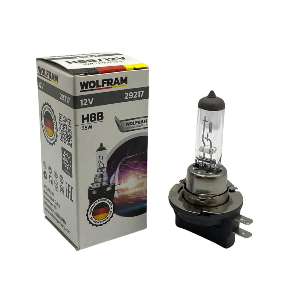 WOLFRAM 12V H8B AMPUL 35W GERMANY
