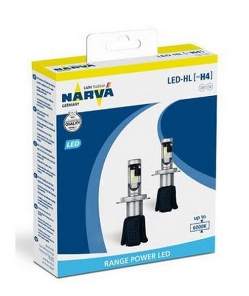 NARVA 12V H4 LED FAR AMPUL SETİ 6500K (CSP LED)