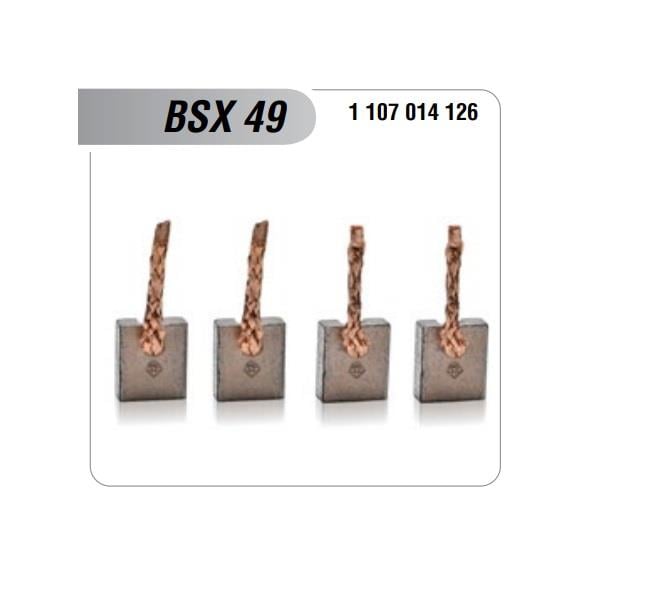6V MARŞ KÖMÜRÜ BOSCH TİPİ EM BSX-49 (4 AD) FORD-MERCEDES-OPEL
