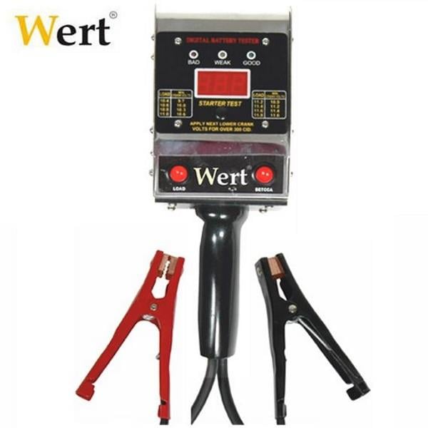 WERT 6V-12V AKÜ TEST CİHAZI (125 A)