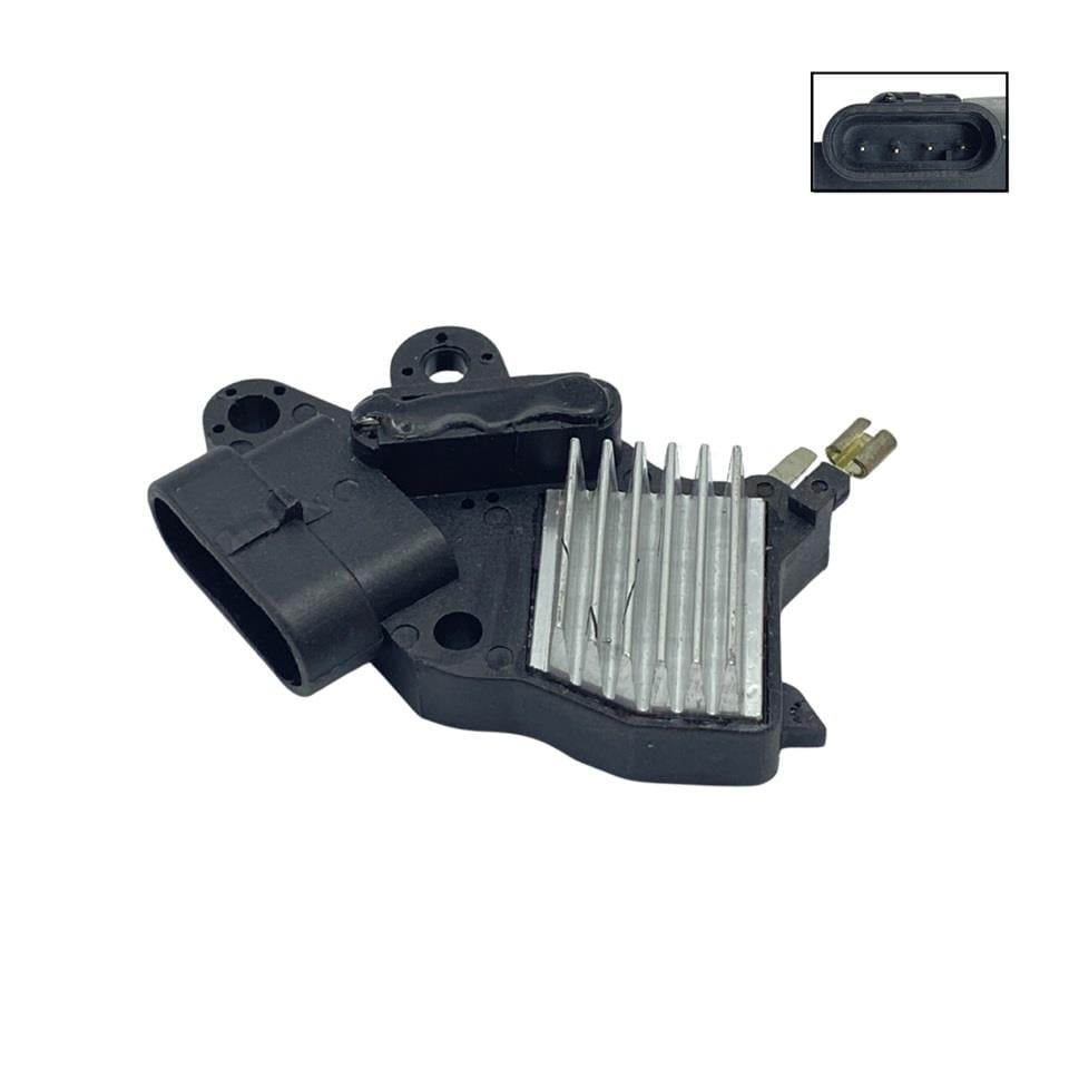 12V ALTERNATÖR KONJEKTÖR DELCO TİPİ (SOKETLİ 4 FİŞ) CHEVROLET-FORD SIERRA-JEEP CHEROKEE-PONTIAC