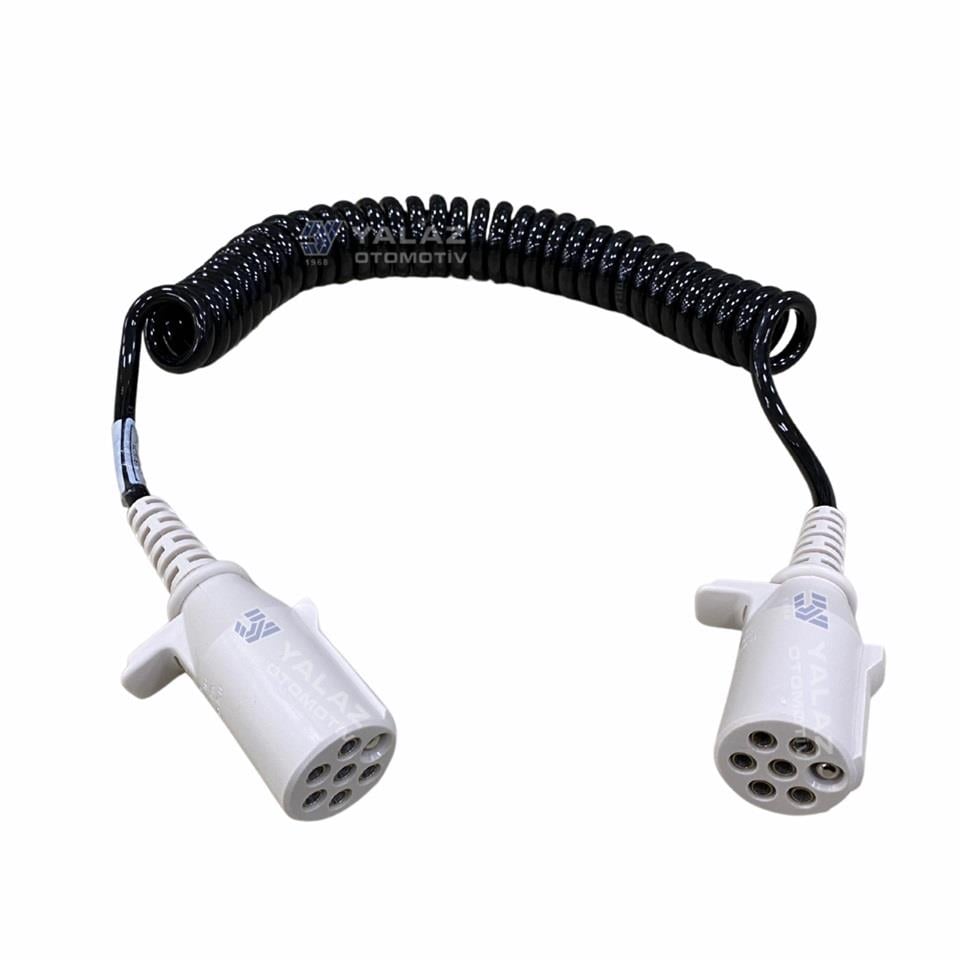 ERICH JAEGER TIR DORSE ELEKTRİK KABLOSU 7'Lİ (3.5 MT) (S TİPİ BEYAZ)