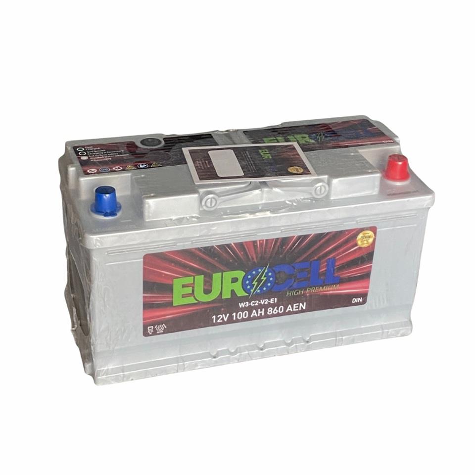 EUROCELL 12V 100 AH AKÜ 840 A (EN) (353*175*190)