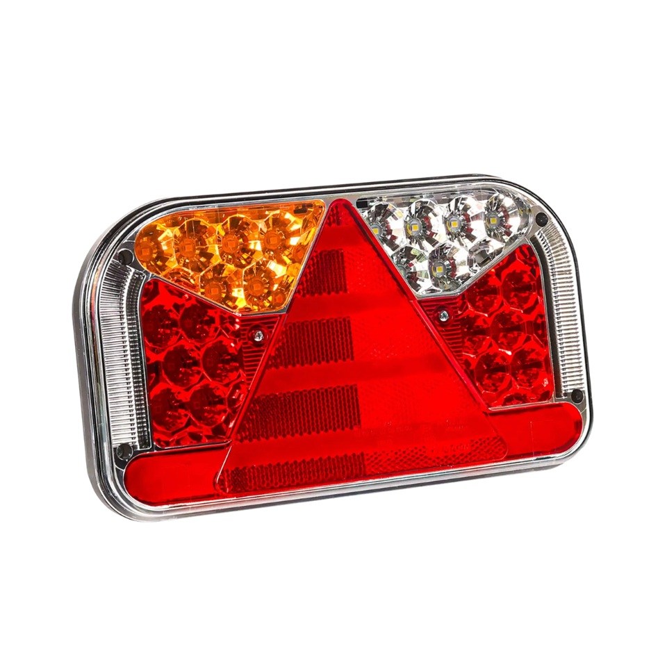 FRISTOM 10V-30V STOP LAMBASI (NEON LEDLİ) (6 FONKSİYONLU) (241*140*44 MM) E9