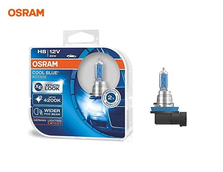 OSRAM 12V H8 AMPUL 35W COOL BLUE INTENSE 4200K (BEYAZ IŞIK) (2 AD)