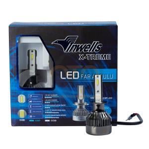 INWELLS 12V-24V H1 CSP LED XENON FAR AMPUL SETİ 6000K 10000 LÜMEN